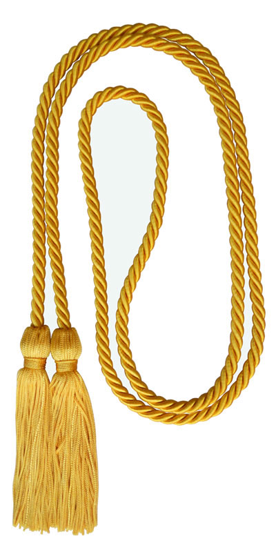 Honor Cord - NAVY BLUE AND GOLD  honor cords