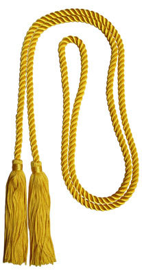 Honor Cord - YELLOW GOLD COLOR